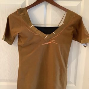 COPY - TROSMAN CHURBA UNIQUE SPANDEX TOP